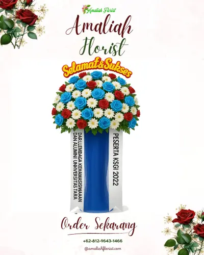 Standing Flower di Pedagangan